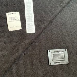 Coach Cashmere Blanket Scarf